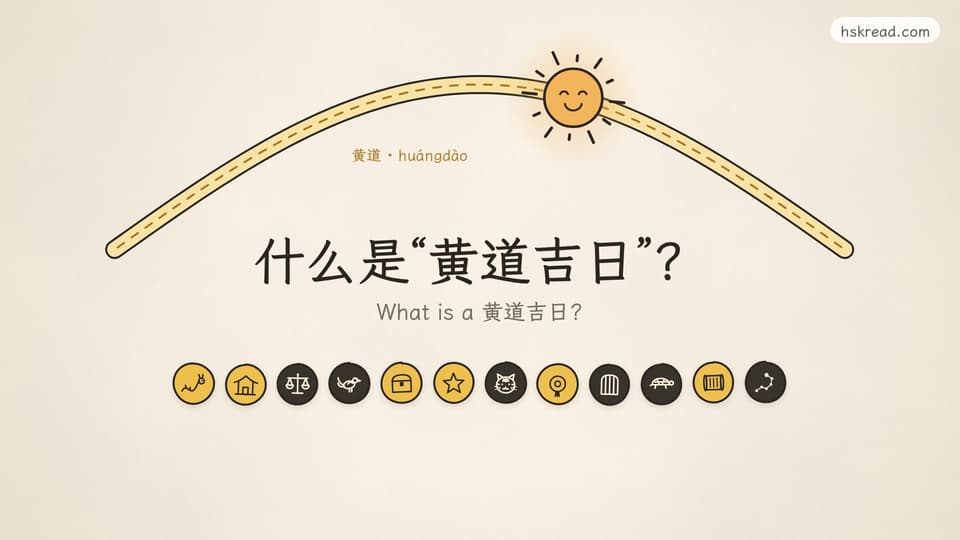 What is a 黄道吉日?