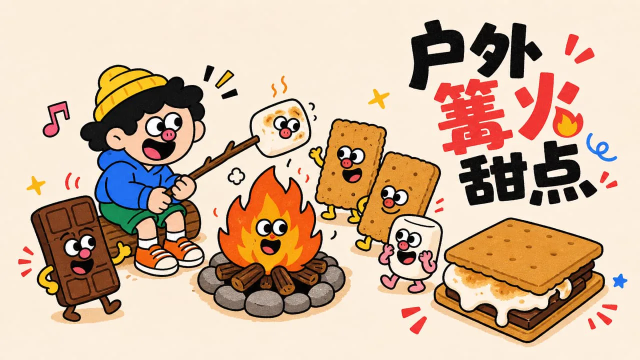 篝火边的甜点心