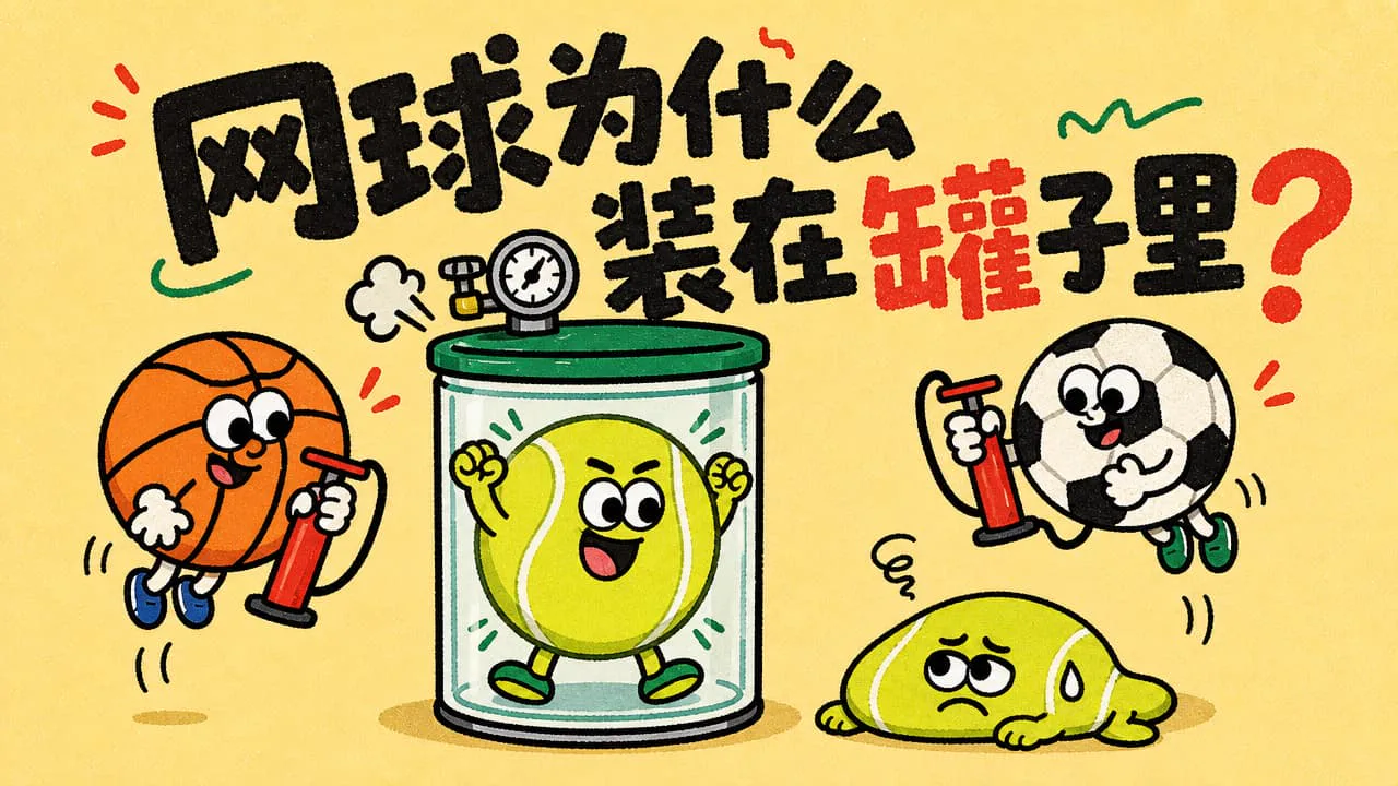 为什么网球要装在罐子里？