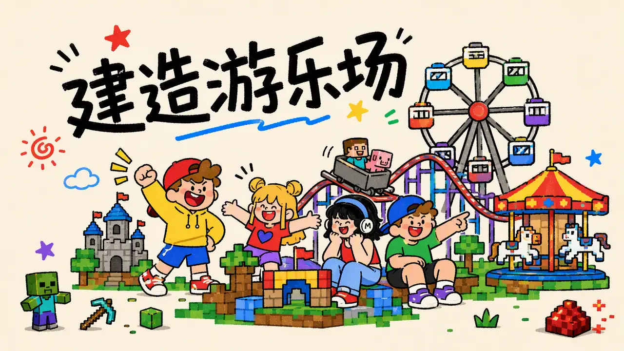 一起玩方块游戏