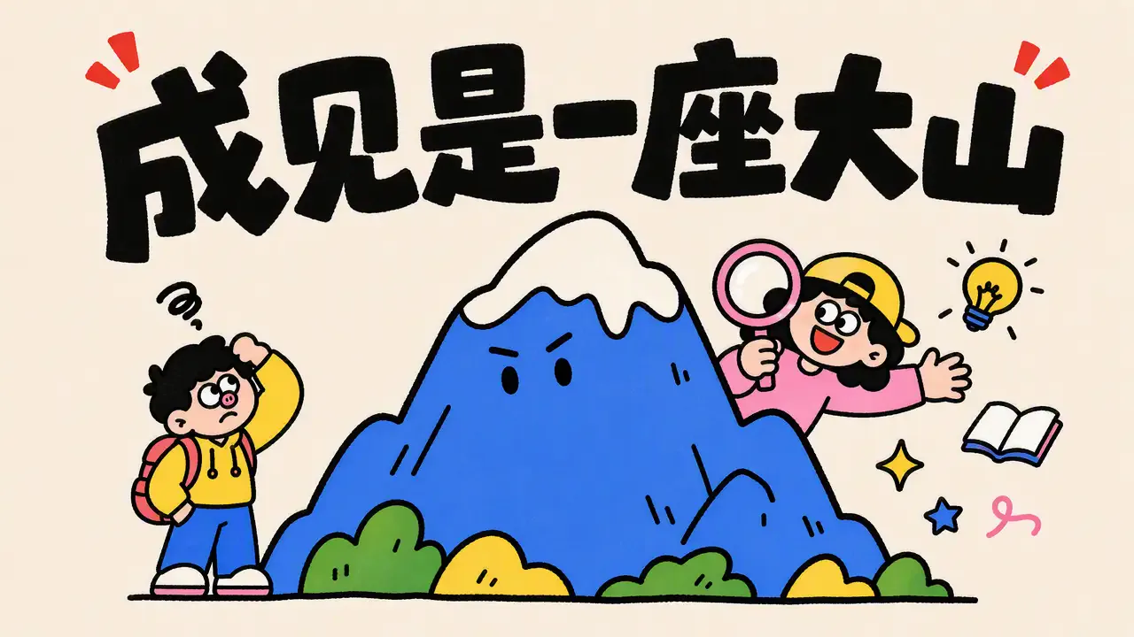 说话慢的小明