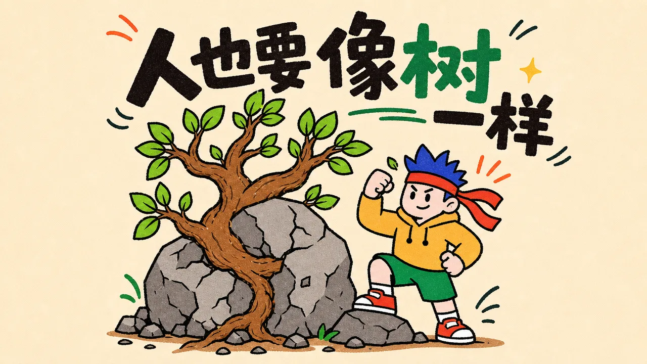 像树一样