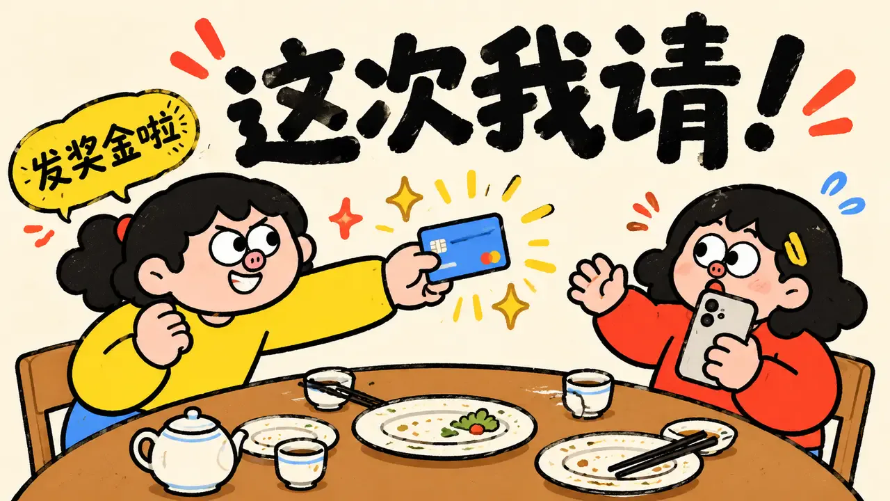 抢着付钱