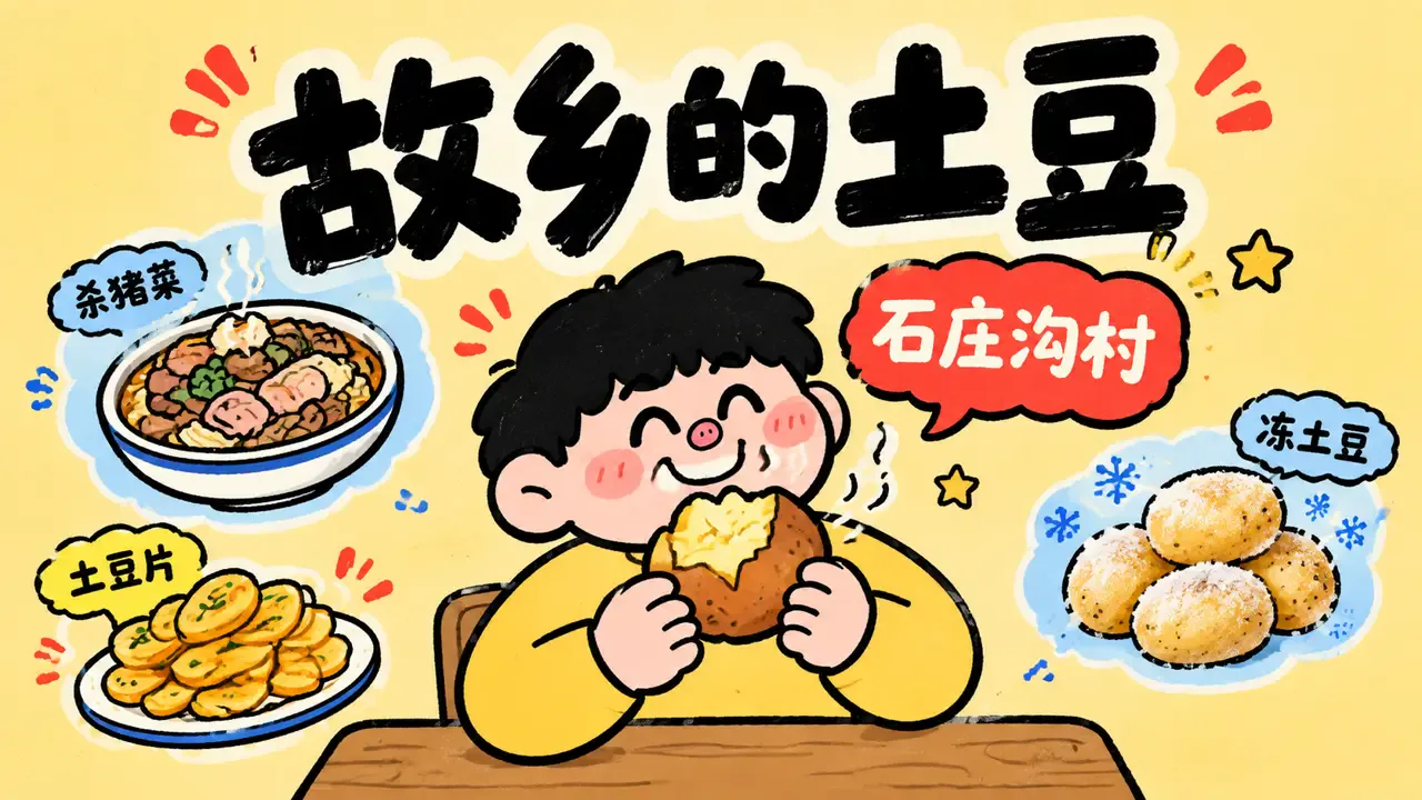 土豆，家乡的味道