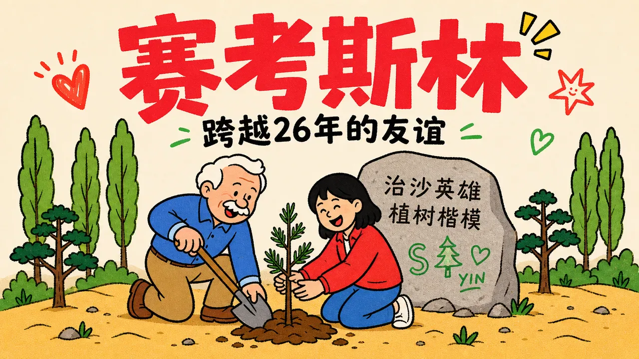 沙地里的朋友