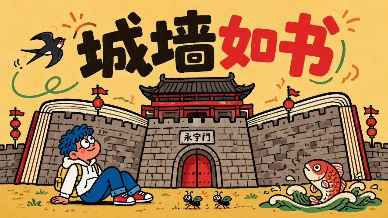 城墙如古书