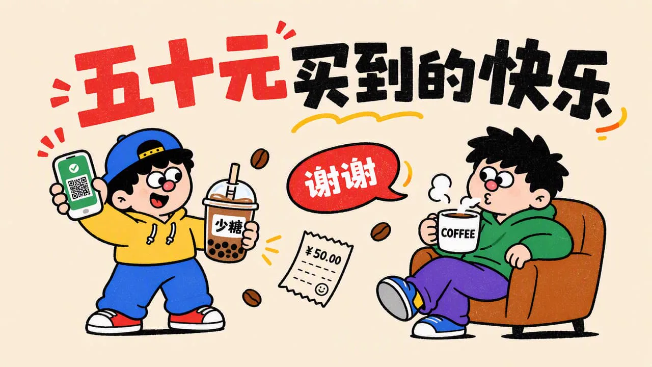 买咖啡和奶茶